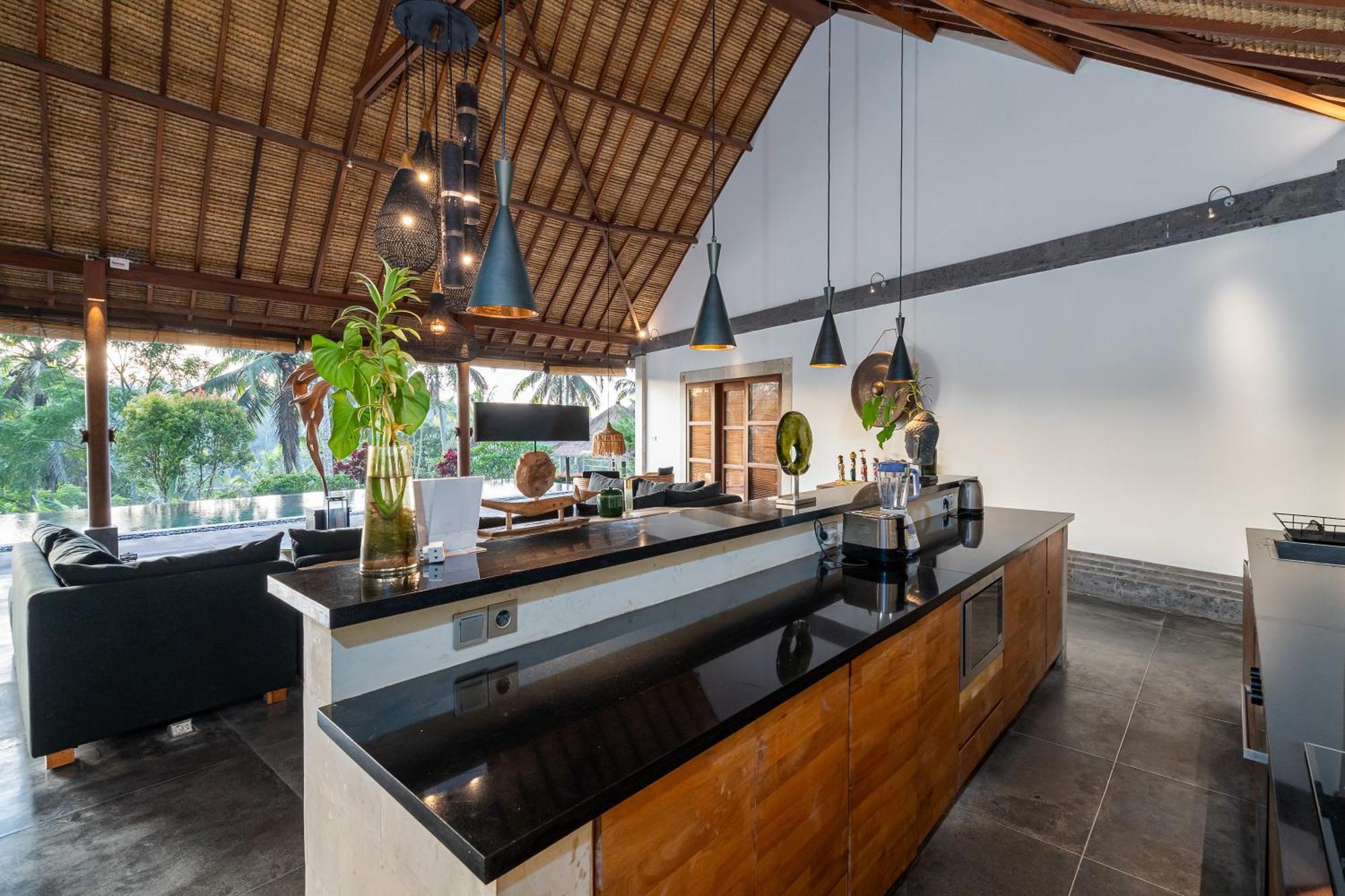 Villa Themma Jungle - Sumptuous 3Br Luxury Villa With Majestic Jungle View North Of Ubud Exterior foto