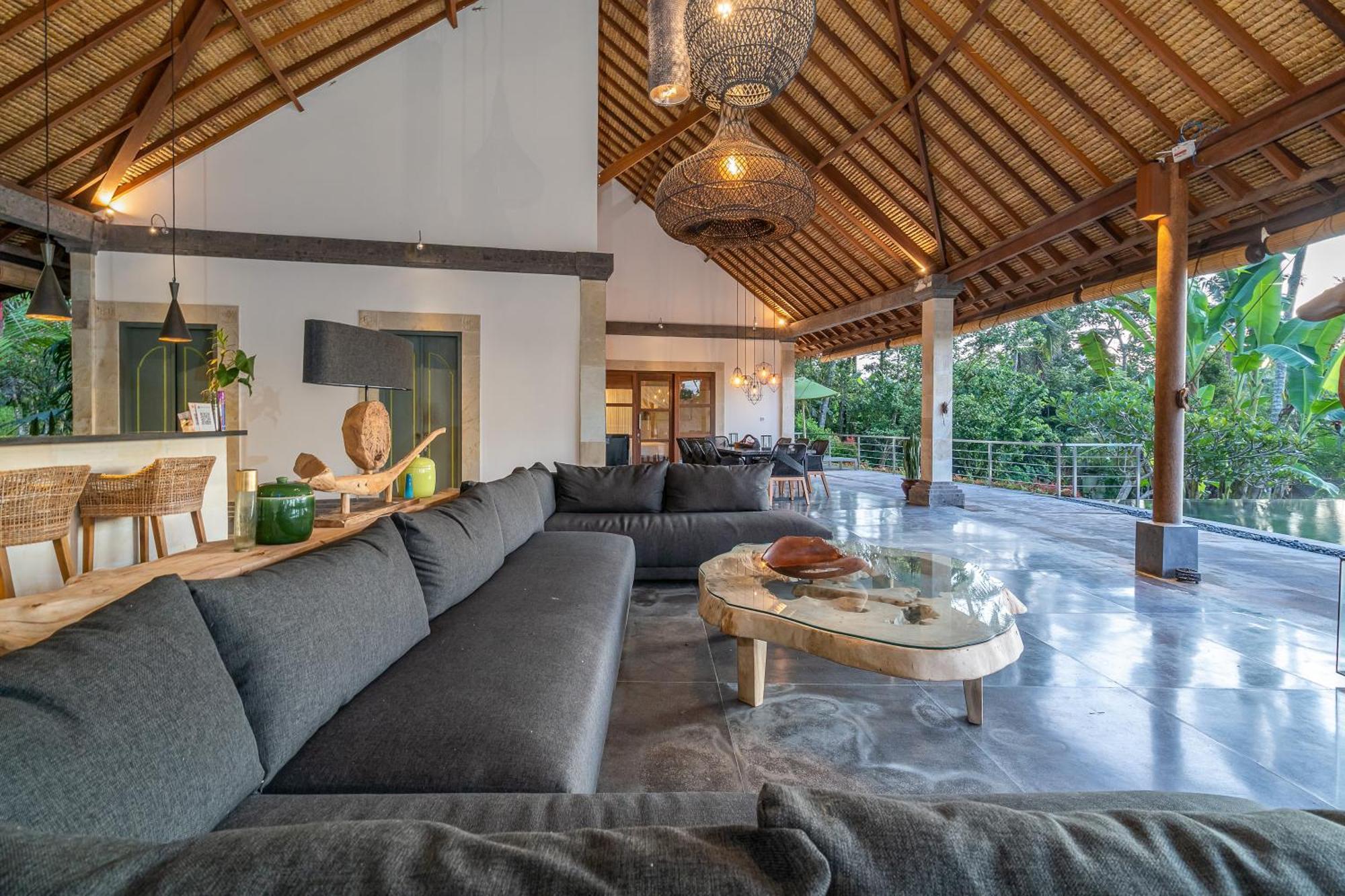 Villa Themma Jungle - Sumptuous 3Br Luxury Villa With Majestic Jungle View North Of Ubud Exterior foto