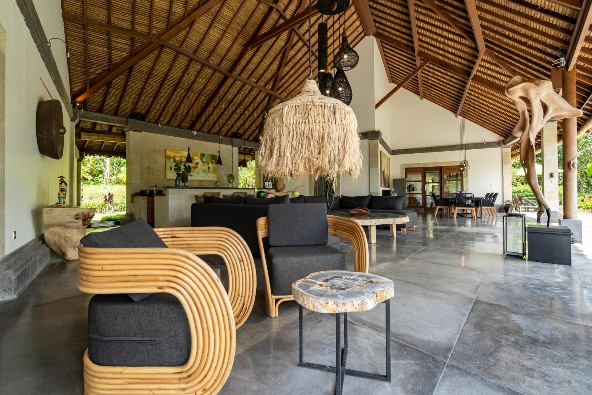 Villa Themma Jungle - Sumptuous 3Br Luxury Villa With Majestic Jungle View North Of Ubud Exterior foto